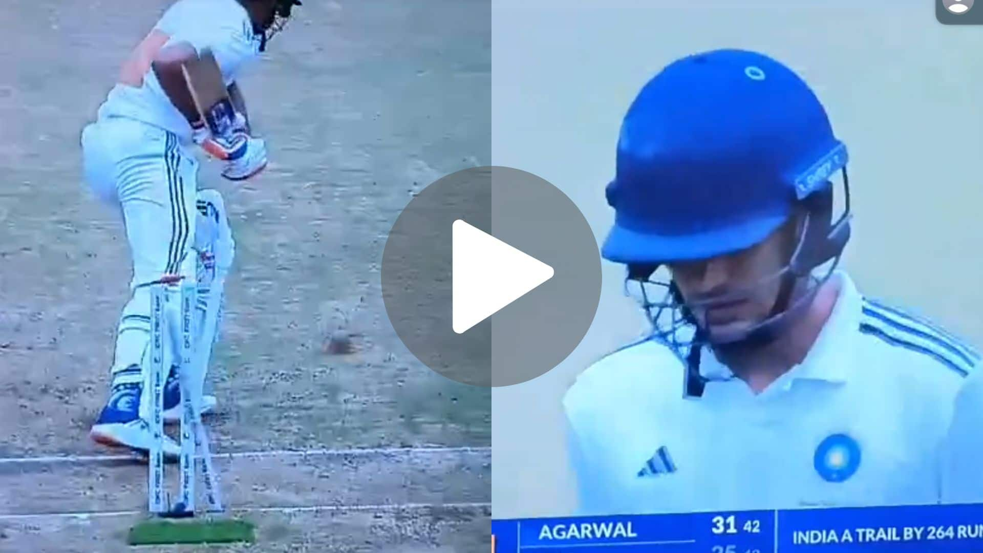 [Watch] Shubman Gill's Brain Fade Leave Leads To His Embarrassing Dismissal In Duleep Trophy